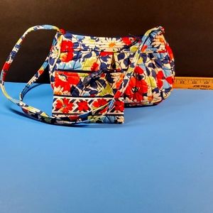 Vera Bradley Bag with Matching Coin Purse